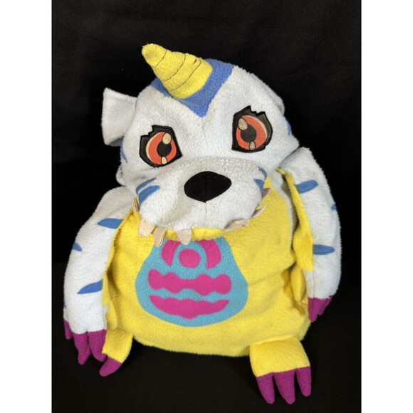 Digimon Pillow Time Pal Lg Gabumon Plush Jay Franco VTG 2000 Rare - Picture 13 of 13